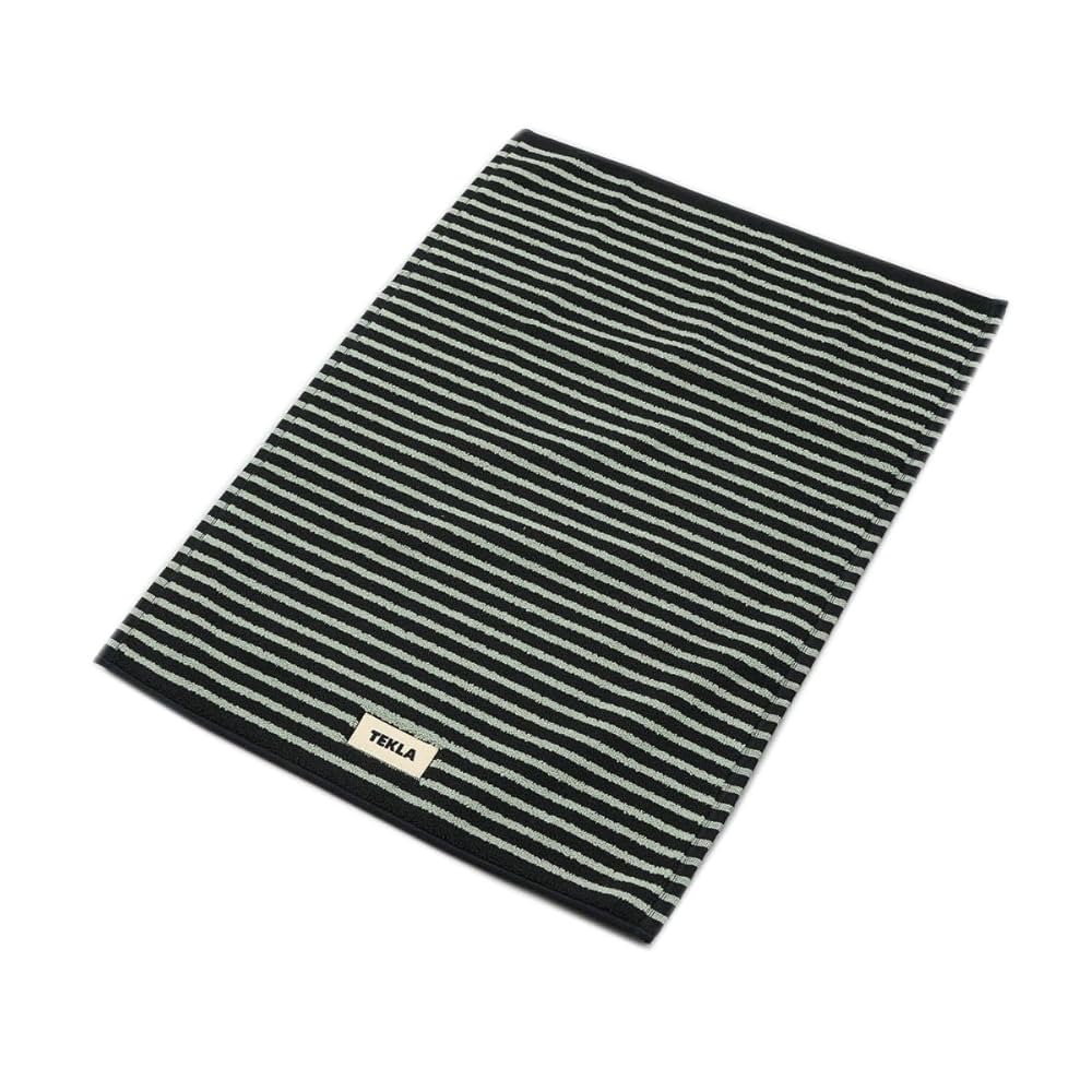 Amazon | [テクラ]バスマット 70X50cm BATH MATS (BLACK&MINT